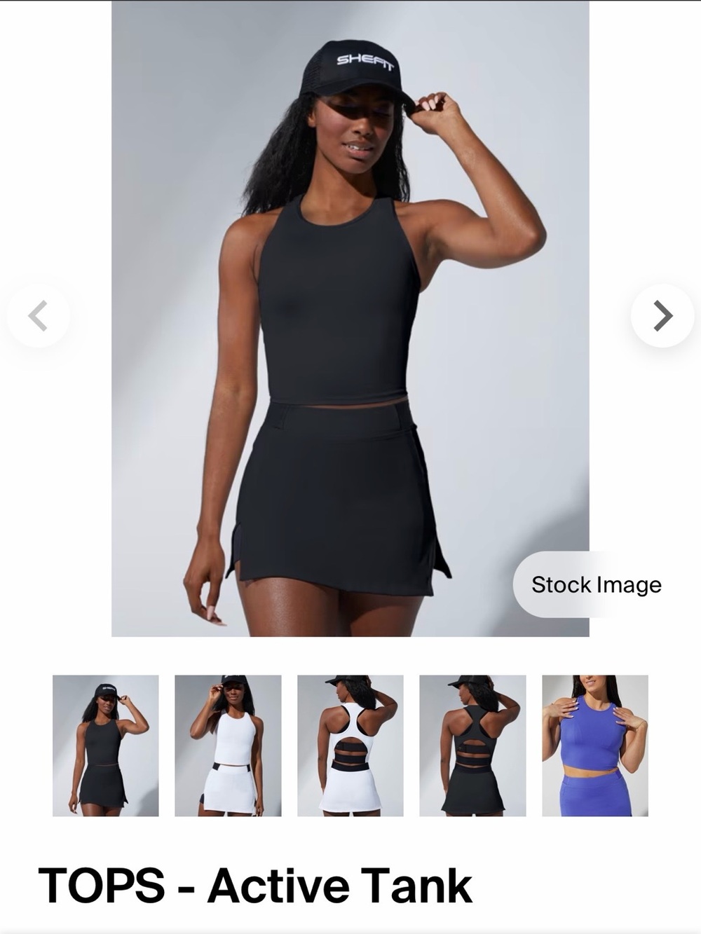 SHEFIT active tank top